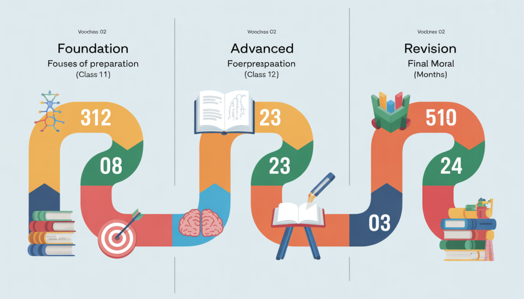 jee mains 2027 preparation roadmap step by step strategy