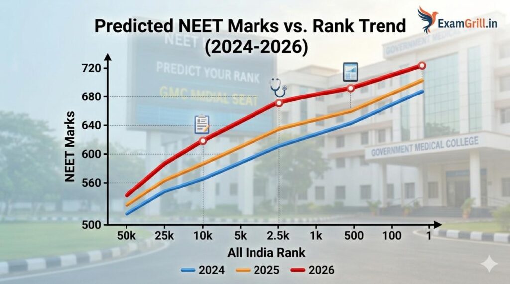 Expected cut-off for NEET 2026 category-wise