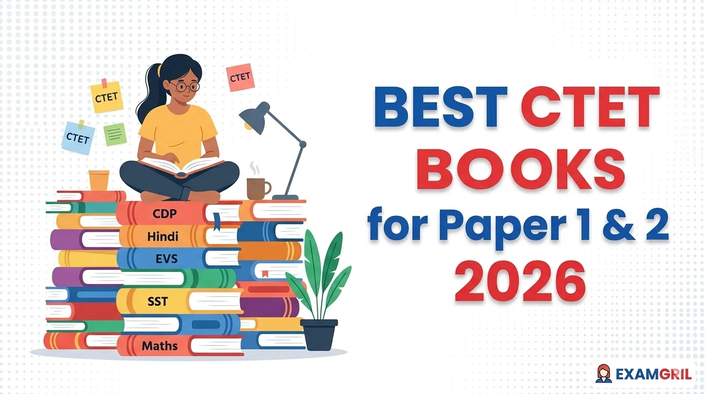 Best CTET Books for Paper 1 and Paper 2 2026