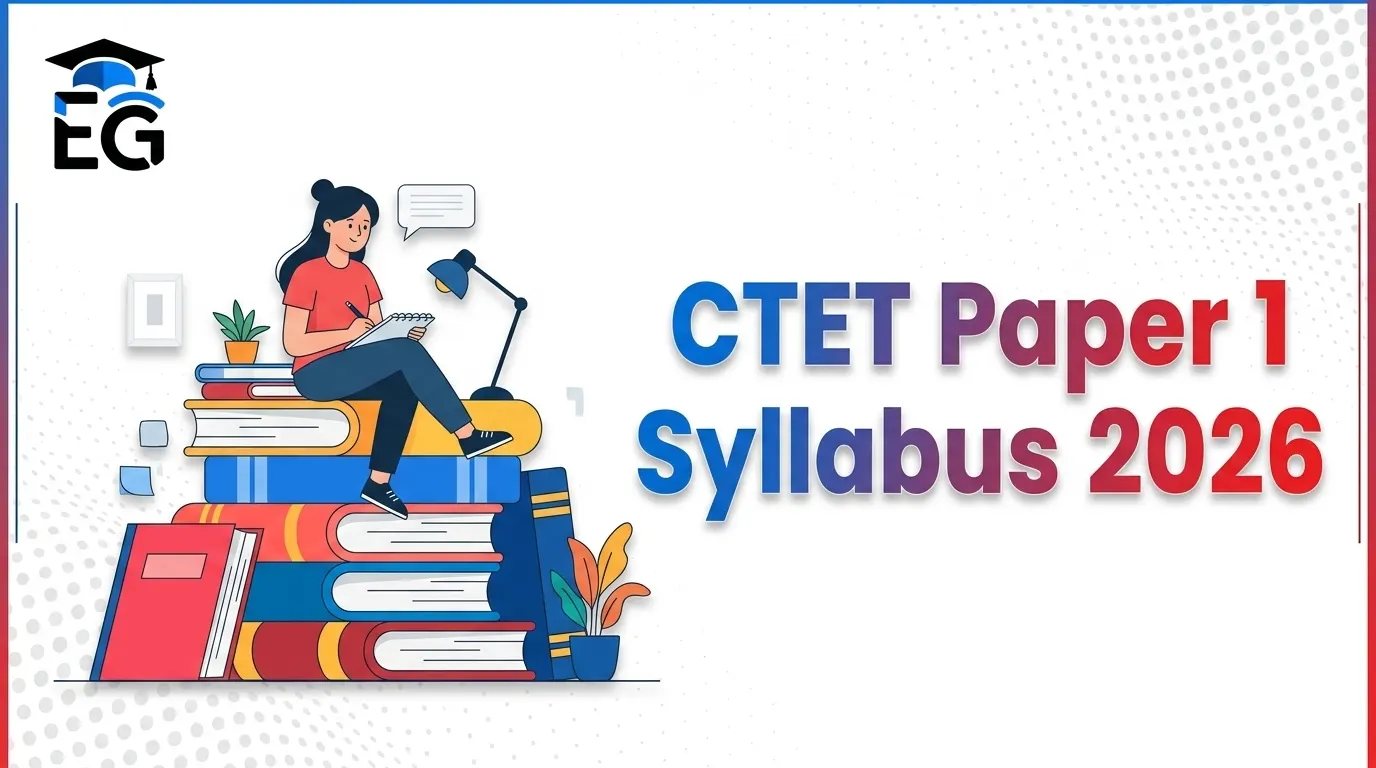 CTET Paper 1 Syllabus 2026 complete subject wise syllabus and PDF download