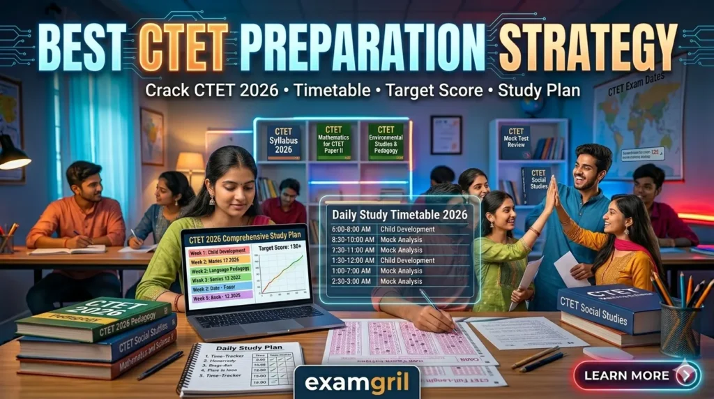 Best preparation strategy for CTET 2026 exam