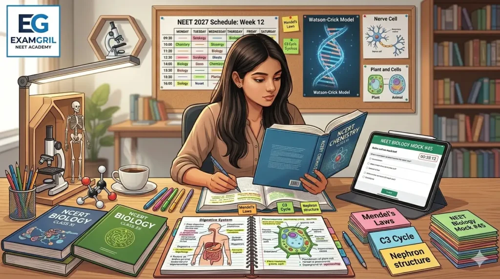 NEET Biology preparation strategy 2027