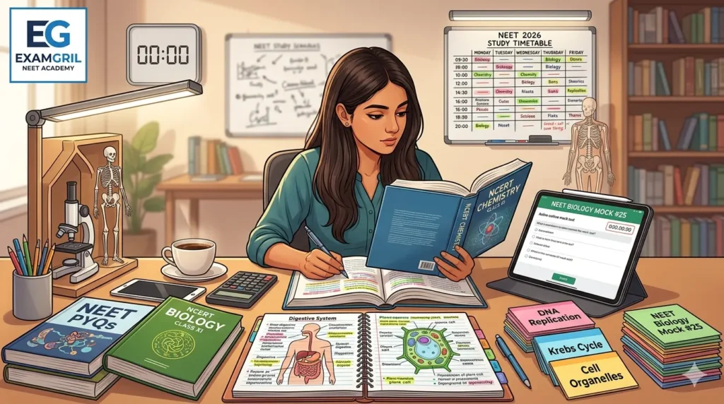 NCERT Biology books for NEET 2027 preparation