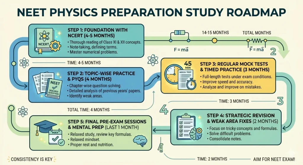 NEET Physics 2027 preparation strategy roadmap