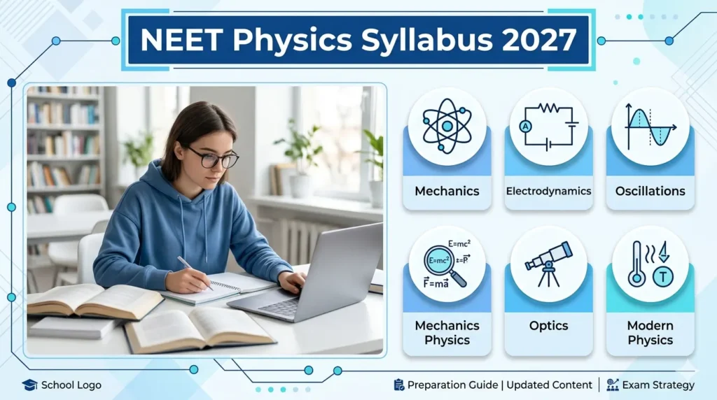 NEET Physics Syllabus 2027 PDF and chapter wise topics
