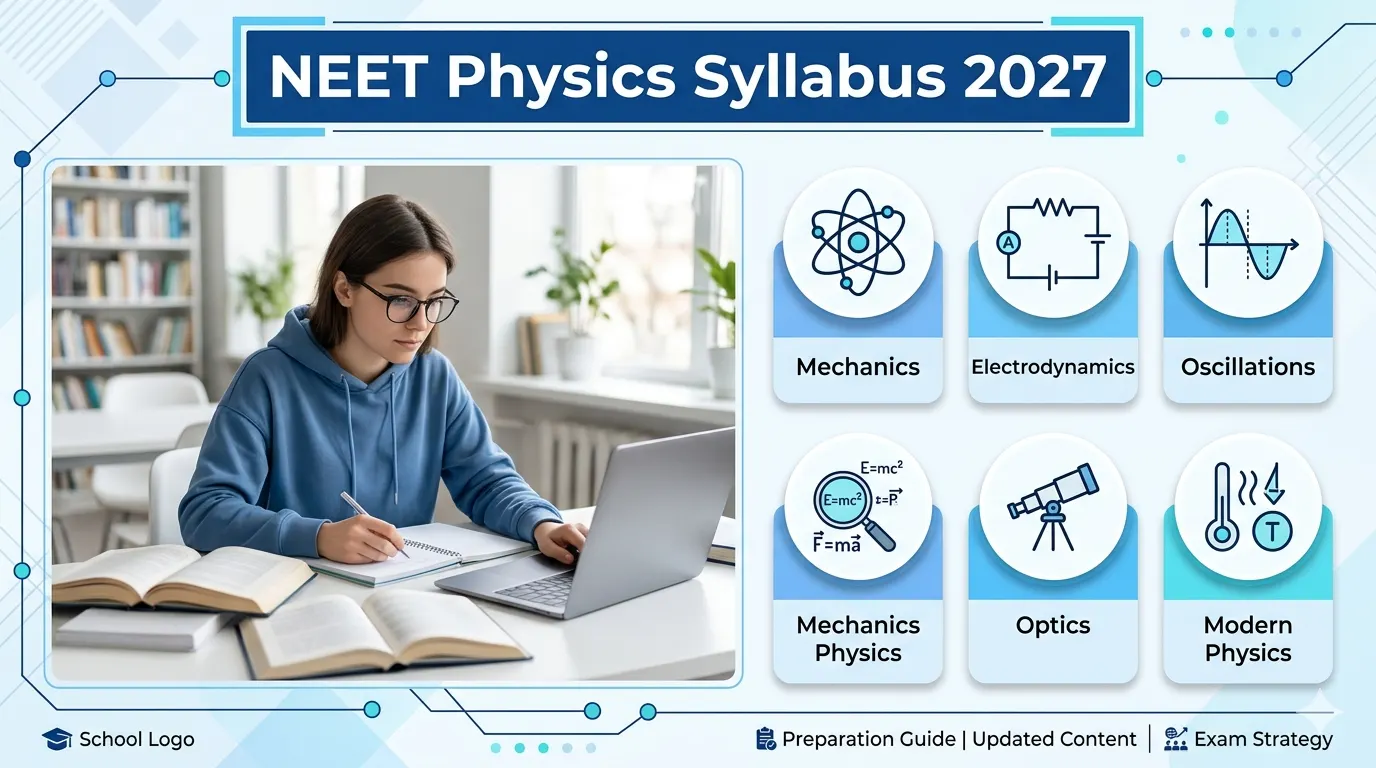 NEET Physics Syllabus 2027 PDF and chapter wise topics