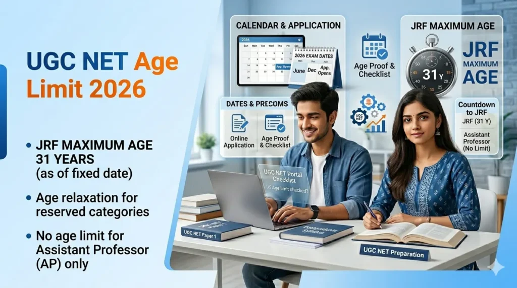 UGC NET JRF age limit and assistant professor eligibility