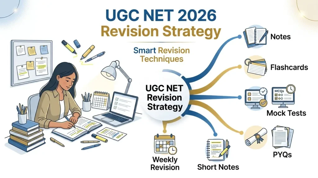 UGC NET revision strategy mind map and smart revision techniques